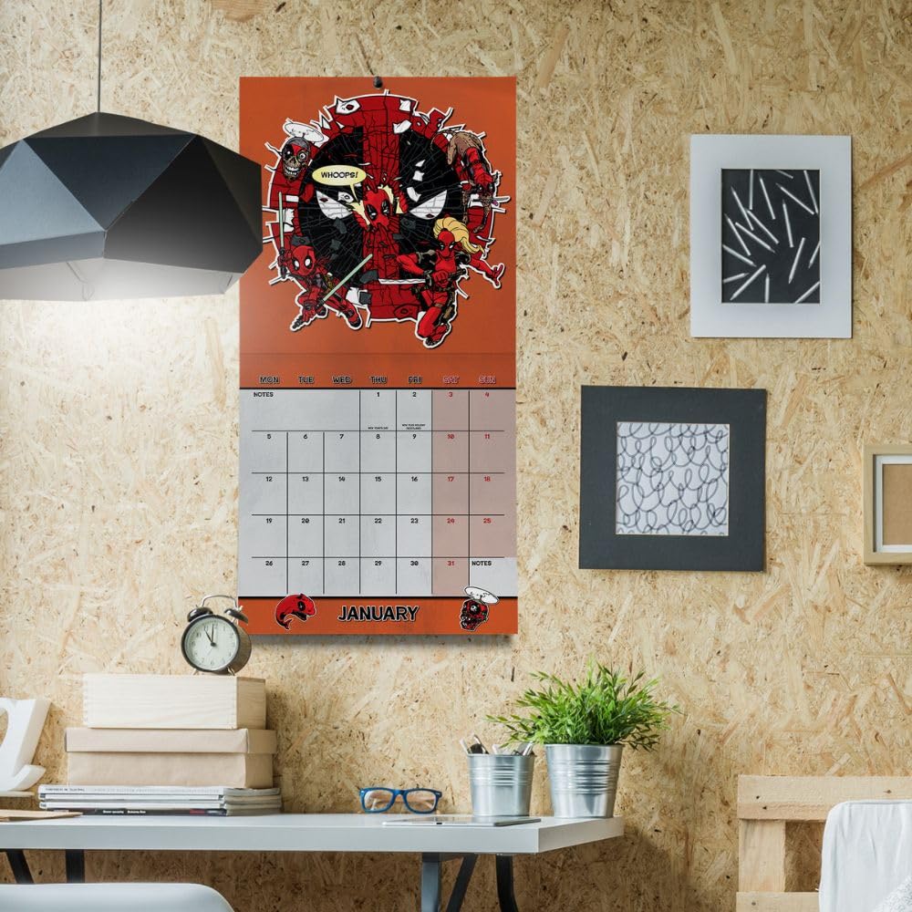 Deadpool Square Calendar 2026: 2 - Calendars By Deadpool