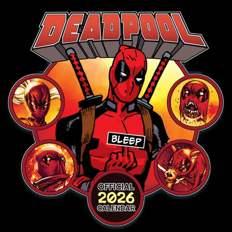Deadpool Square Calendar 2026: 1 - Calendars By Deadpool