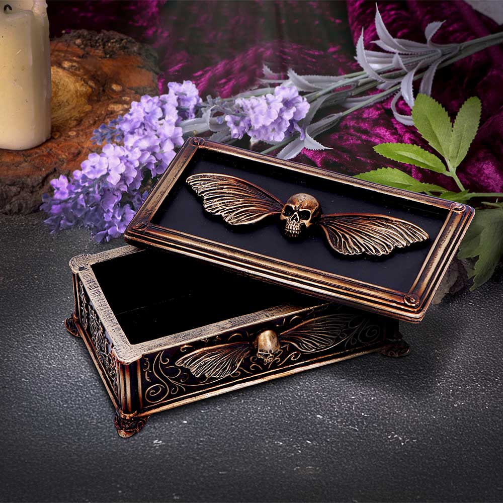 Death’s Head Treasure Ornamental Box - Shop Boxes At Gift Moments - 1