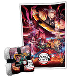 Demon Slayer Entertainment District Arc Fleece Throw: 2 - Blankets By Demon Slayer