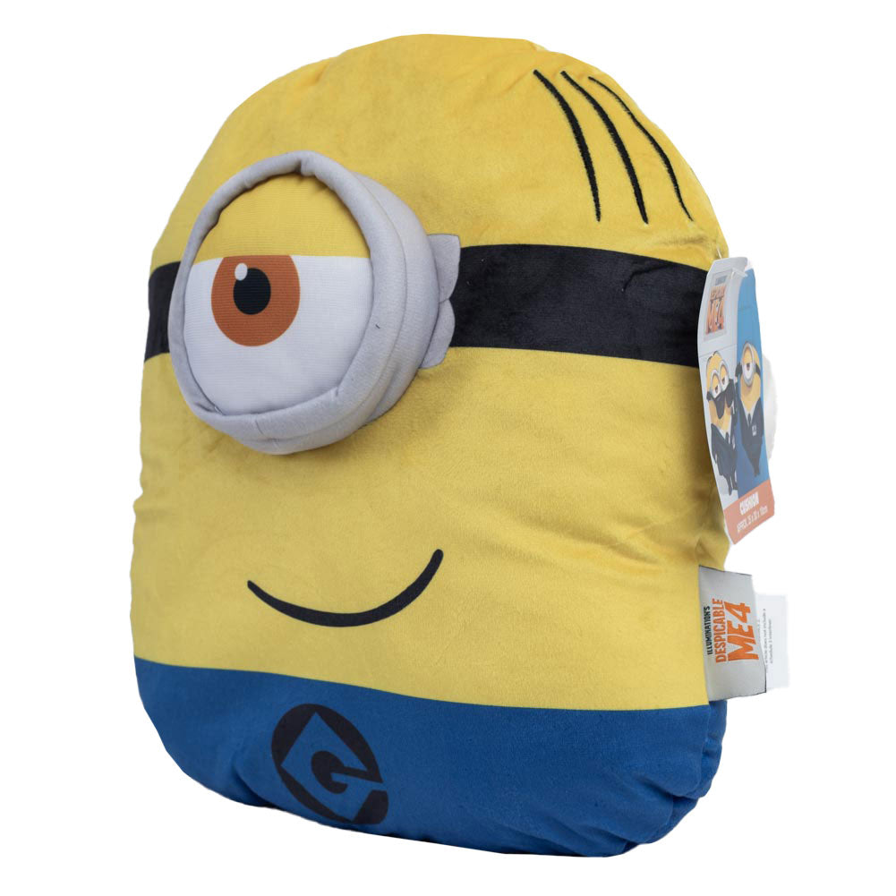 Despicable Me 4 Minion Shaped Cushion: 4 - Cushions By Despicable