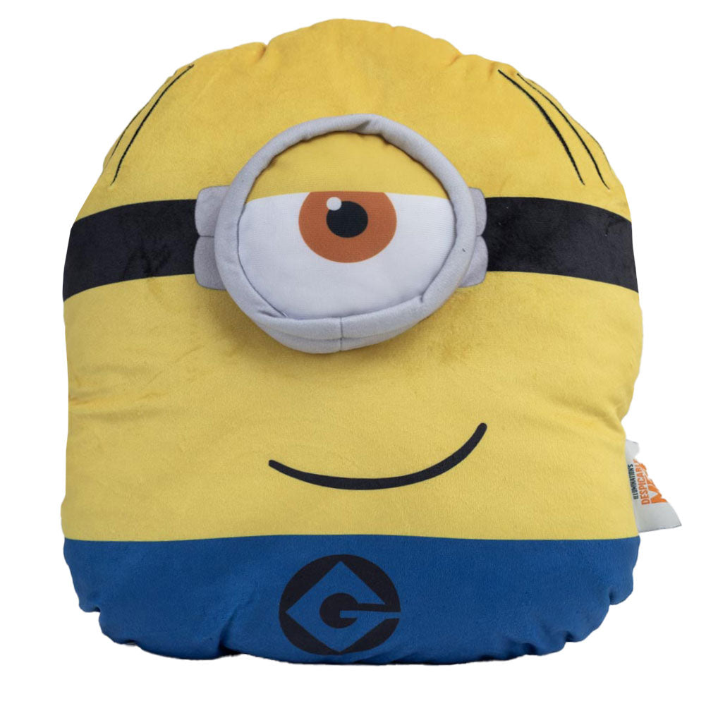 Despicable Me 4 Minion Shaped Cushion: 1 - Cushions By Despicable