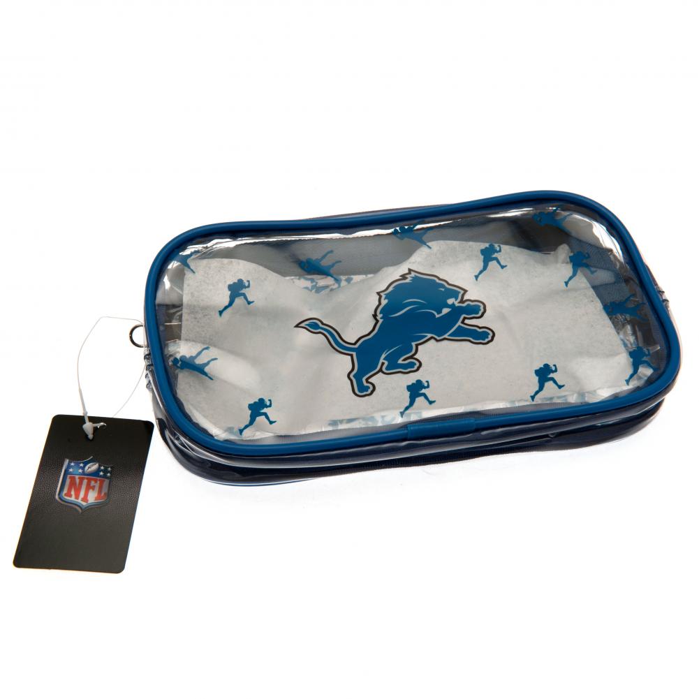 Detroit Lions Pencil Case: 4 - Pencil Cases & Sets By American Sports