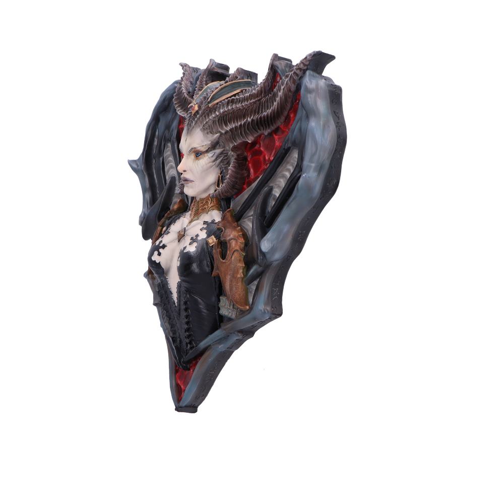 Diablo IV Wall Plaque featuring Lilith: 3 - Wall Hanging Sculptures By Diablo IV