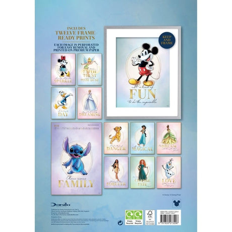 Disney Deluxe Calendar 2025: 3 - Calendars & Planners By Disney Princess