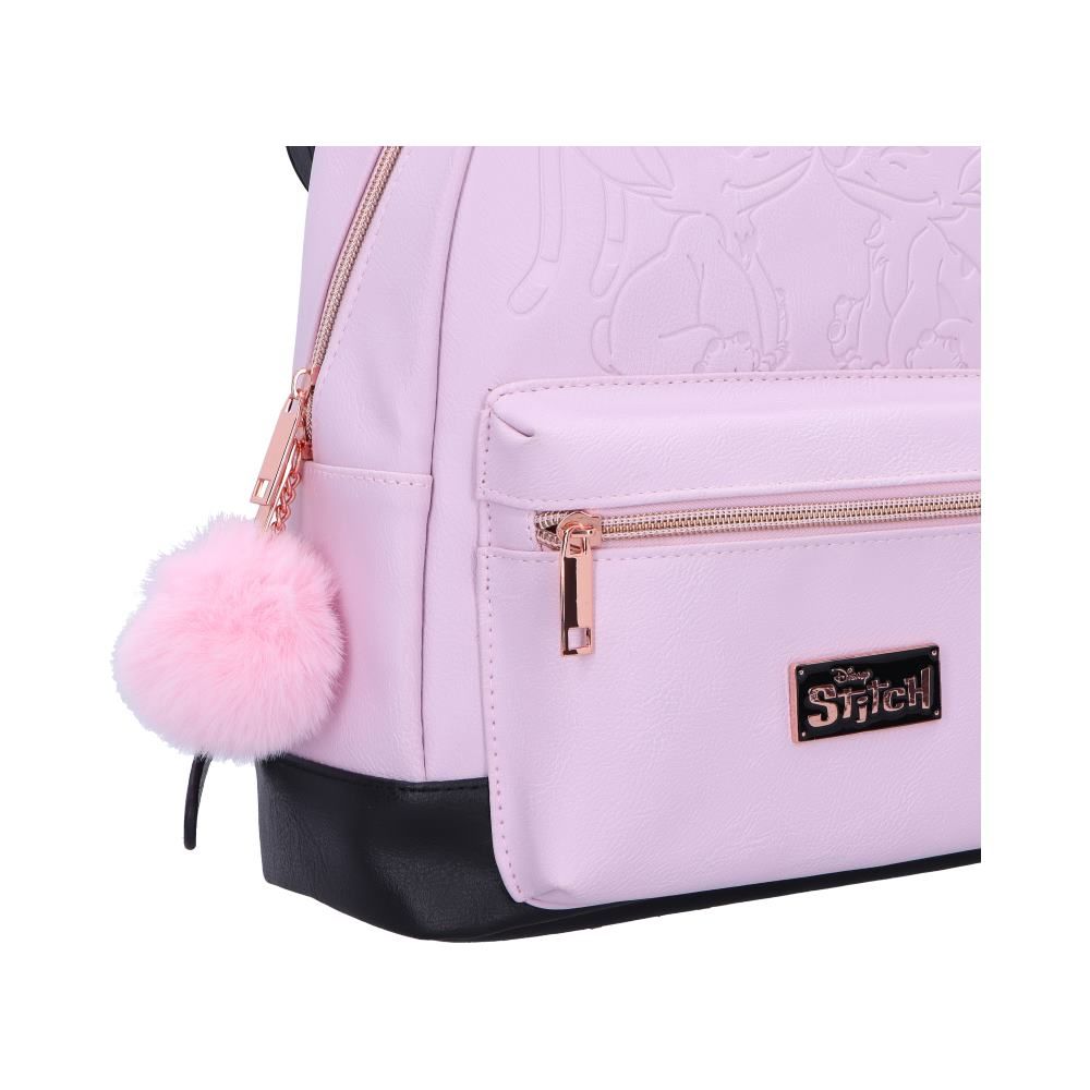 Disney Stitch and Angel Backpack in Baby Pink: 5 - Bags By Lilo & Stitch