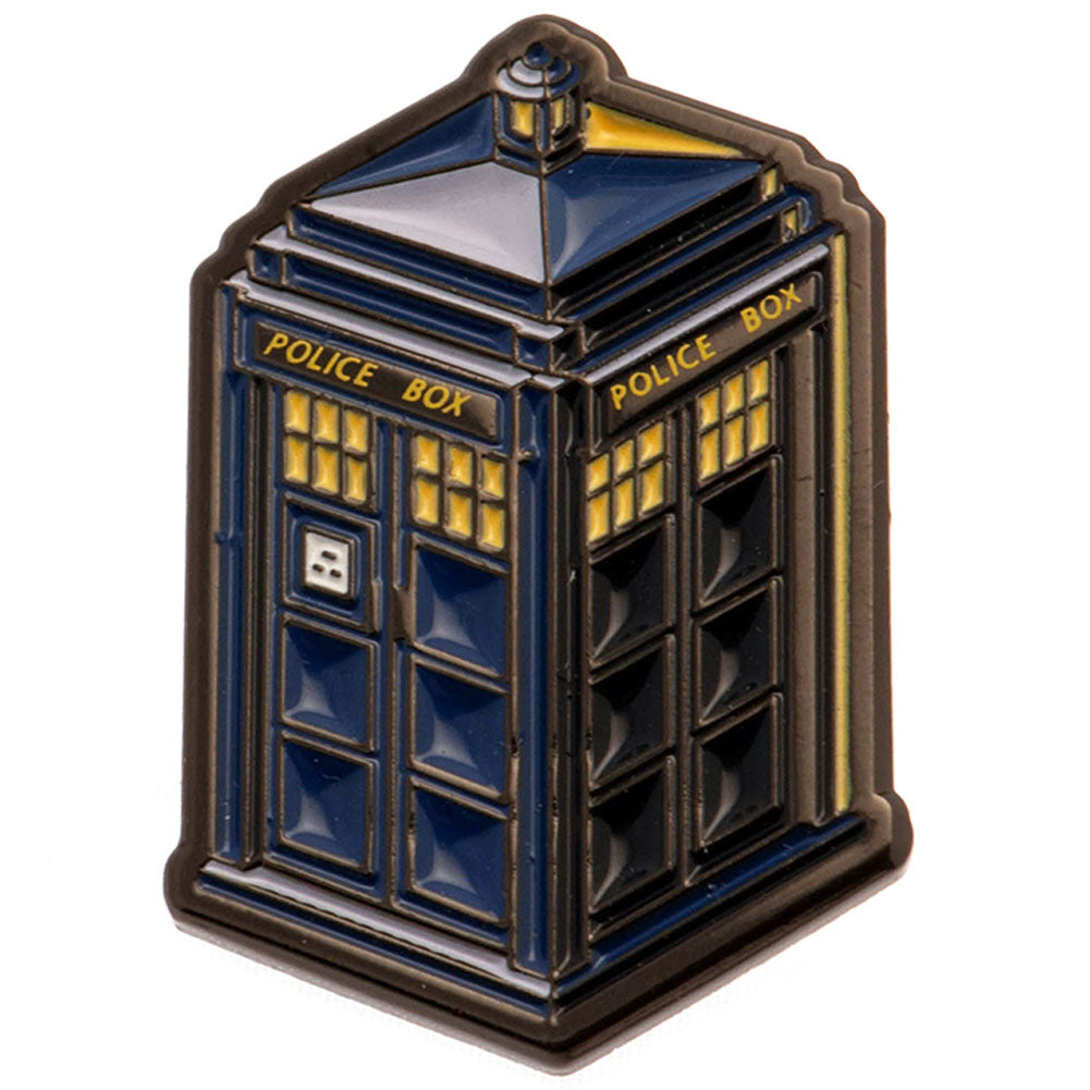 Doctor Who Tardis Pin Badge: 1 - Badges By Doctor