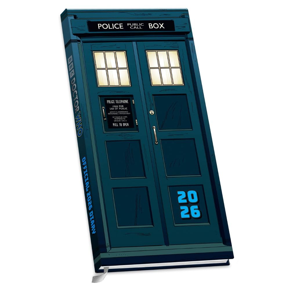 Doctor Who Slim Diary 2026: 1 - Diaries By Doctor