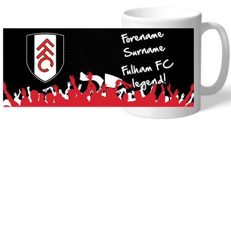 Personalised Fulham FC Legend Mug