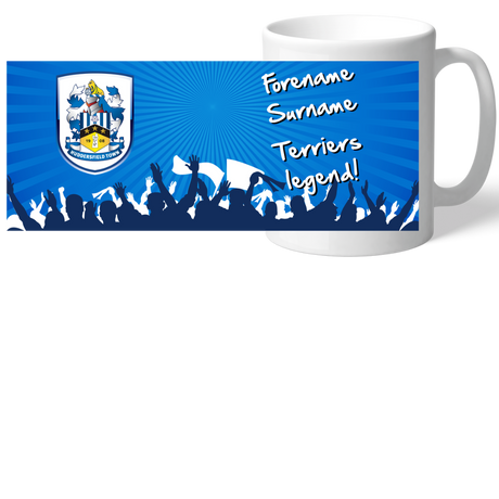 Personalised Huddersfield Town Legend Mug