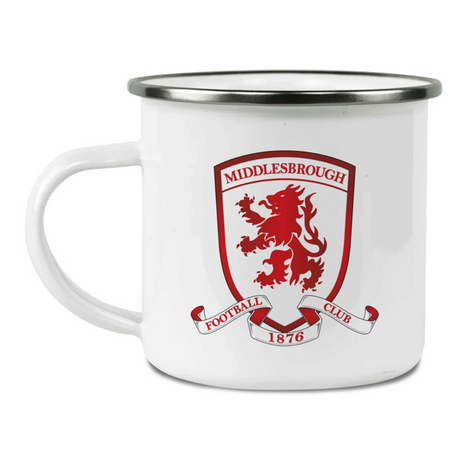 Personalised Middlesbrough FC Enamel Mug