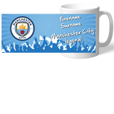 Personalised Manchester City FC Legend Mug