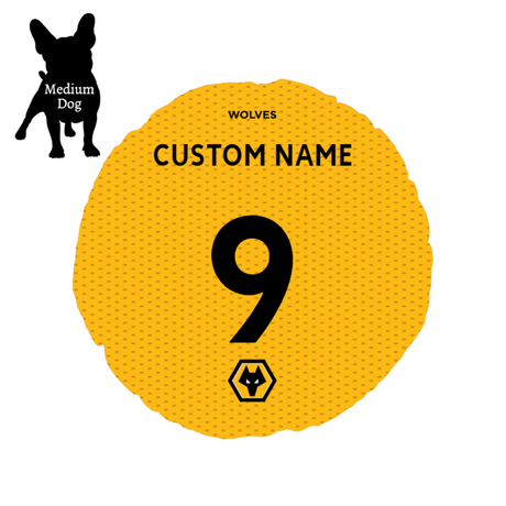 Personalised Wolverhampton Wanderers FC 35" Dog Bed