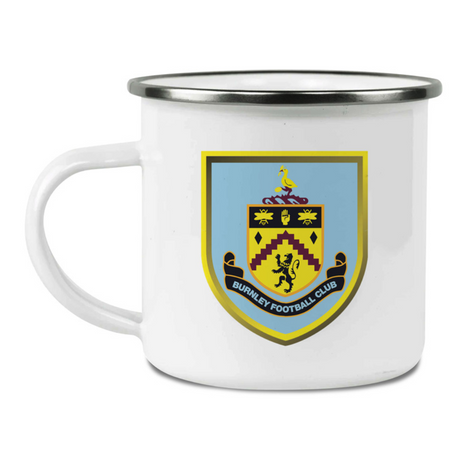 Personalised Burnley FC Enamel Mug
