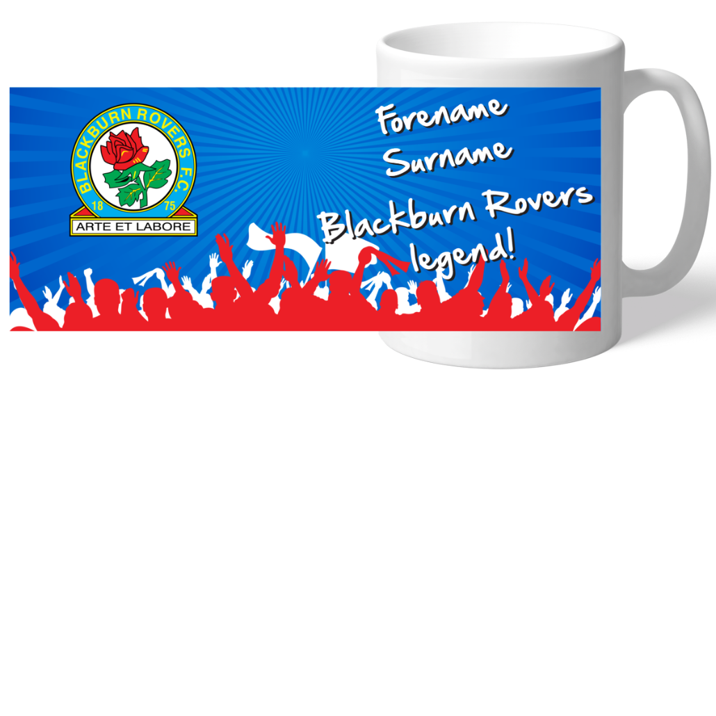 Personalised Blackburn Rovers FC Legend Mug