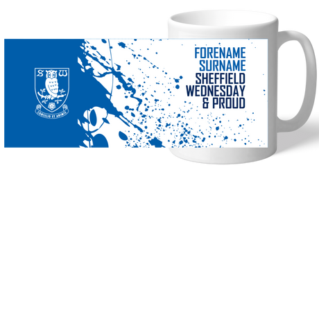 Personalised Sheffield Wednesday FC Proud Mug