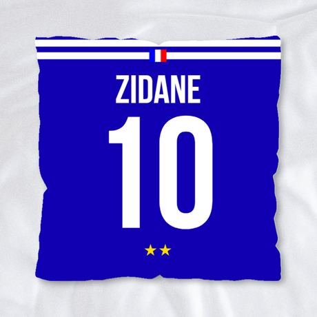 Personalised France Zidane Legend 18" Cushion