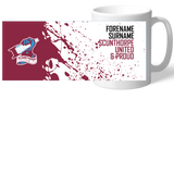 Personalised Scunthorpe United FC Proud Mug