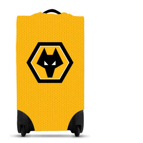 Personalised Wolverhampton Wanderers FC Suitcase Cover (Small)