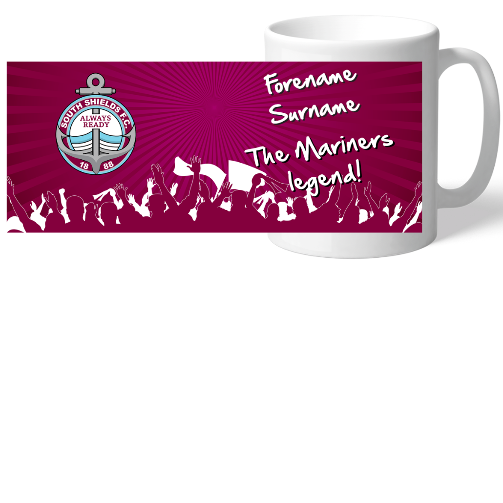 Personalised South Shields FC Legend Mug