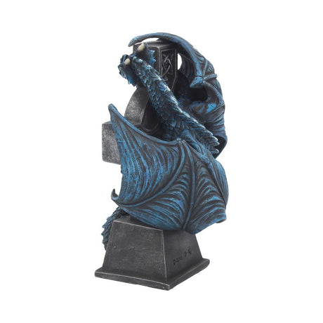 Draco Clock by Anne Stokes 17.8cm: 4 - Clocks By Anne Stokes