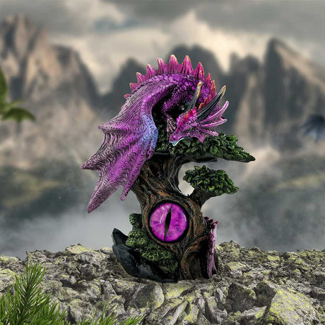 Draconic Seer Purple Dragon Eye Figurine 17cm: 1 - Figures & Collectables By Gift Moments