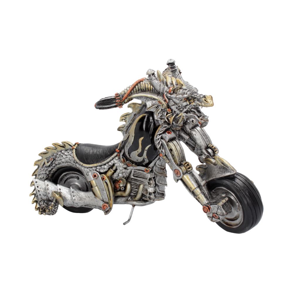 Dracus Birota Steampunk Dragon Motorcycle. 29cm: 2 Figures & Collectables By Gift Moments