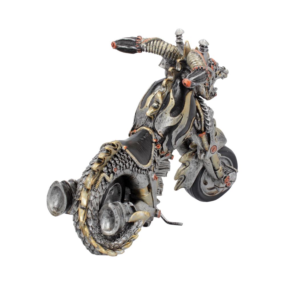 Dracus Birota Steampunk Dragon Motorcycle. 29cm: 5 Figures & Collectables By Gift Moments