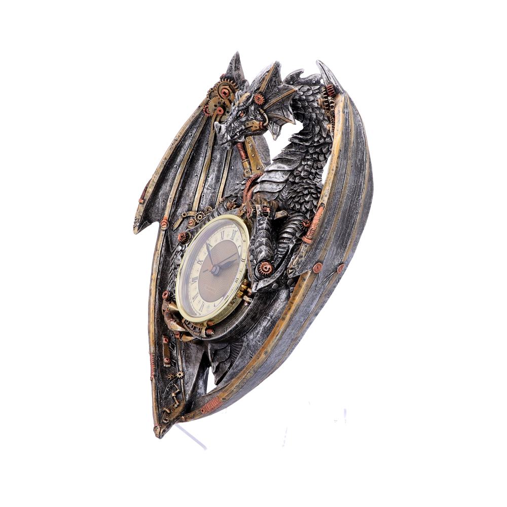 Dracus Horologium Steampunk Dragon Wall Clock: 3 - Clocks By Gift Moments
