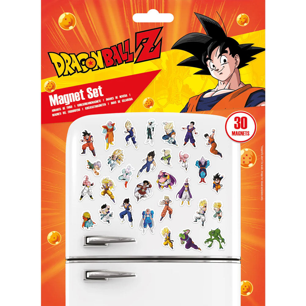 Dragon Ball Z Fridge Magnet Set - Shop Magnets At Gift Moments - 1