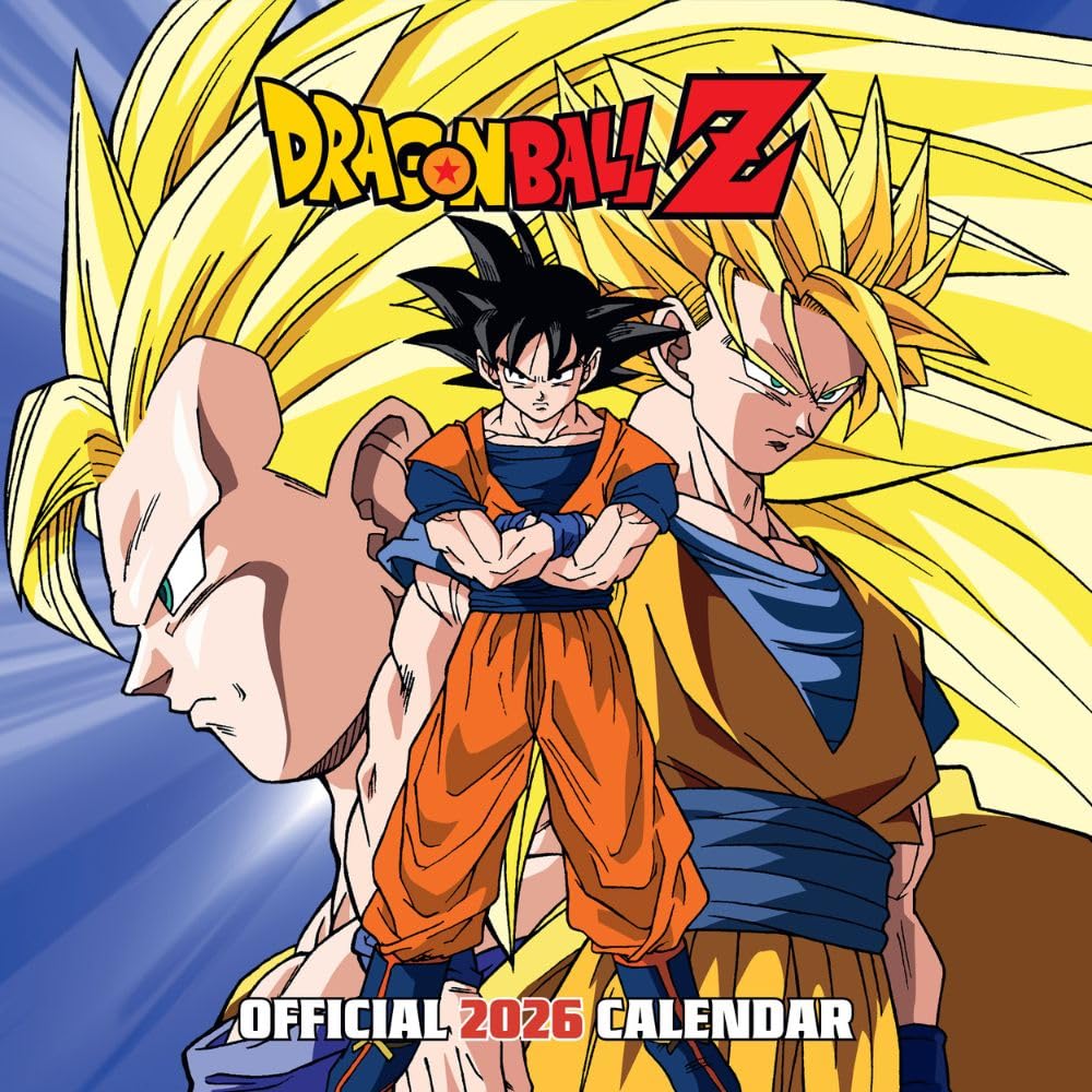 Dragon Ball Z Square Calendar 2026: 1 - Calendars By Dragon Ball