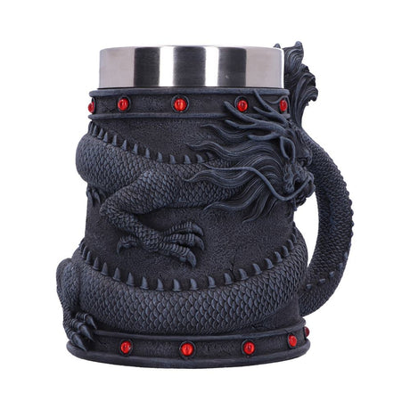 Dragon Coil Tankard 16cm: 5 Tankards By NN Designs