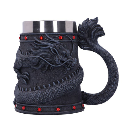 Dragon Coil Tankard 16cm: 2 Tankards By NN Designs