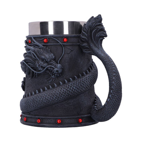 Dragon Coil Tankard 16cm: 3 Tankards By NN Designs