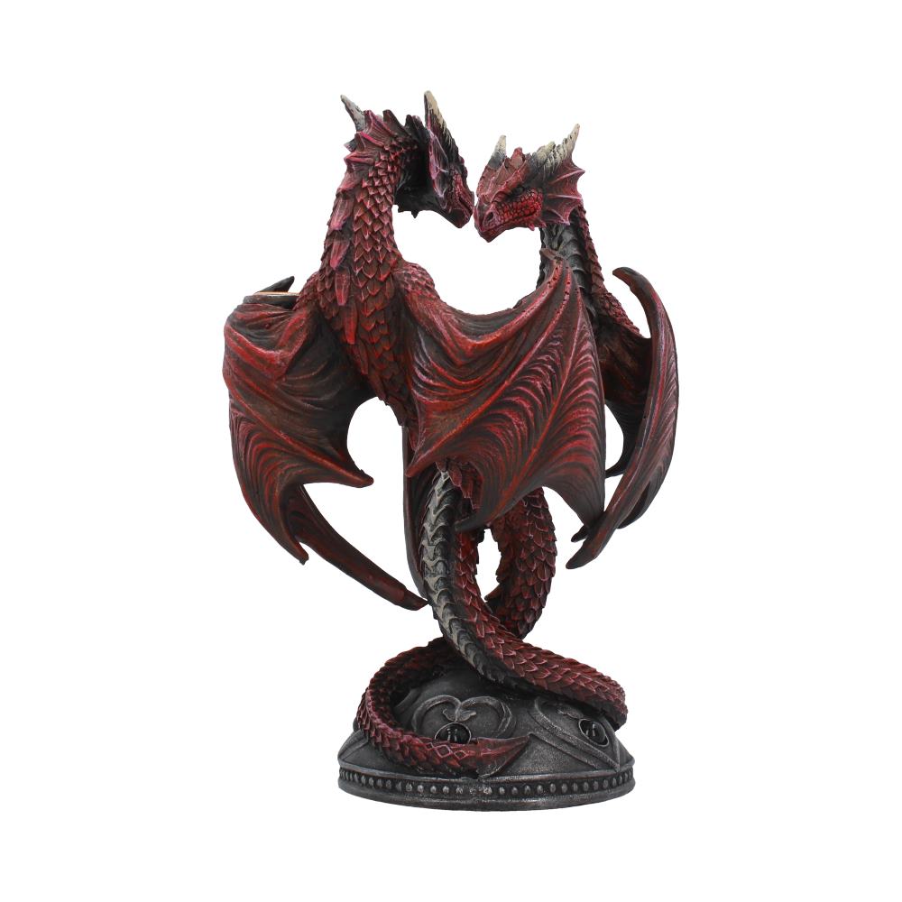Dragon Heart Anne Stokes Valentines Edition romantic gothic candle holder: 4 - Candles & Holders By Anne Stokes