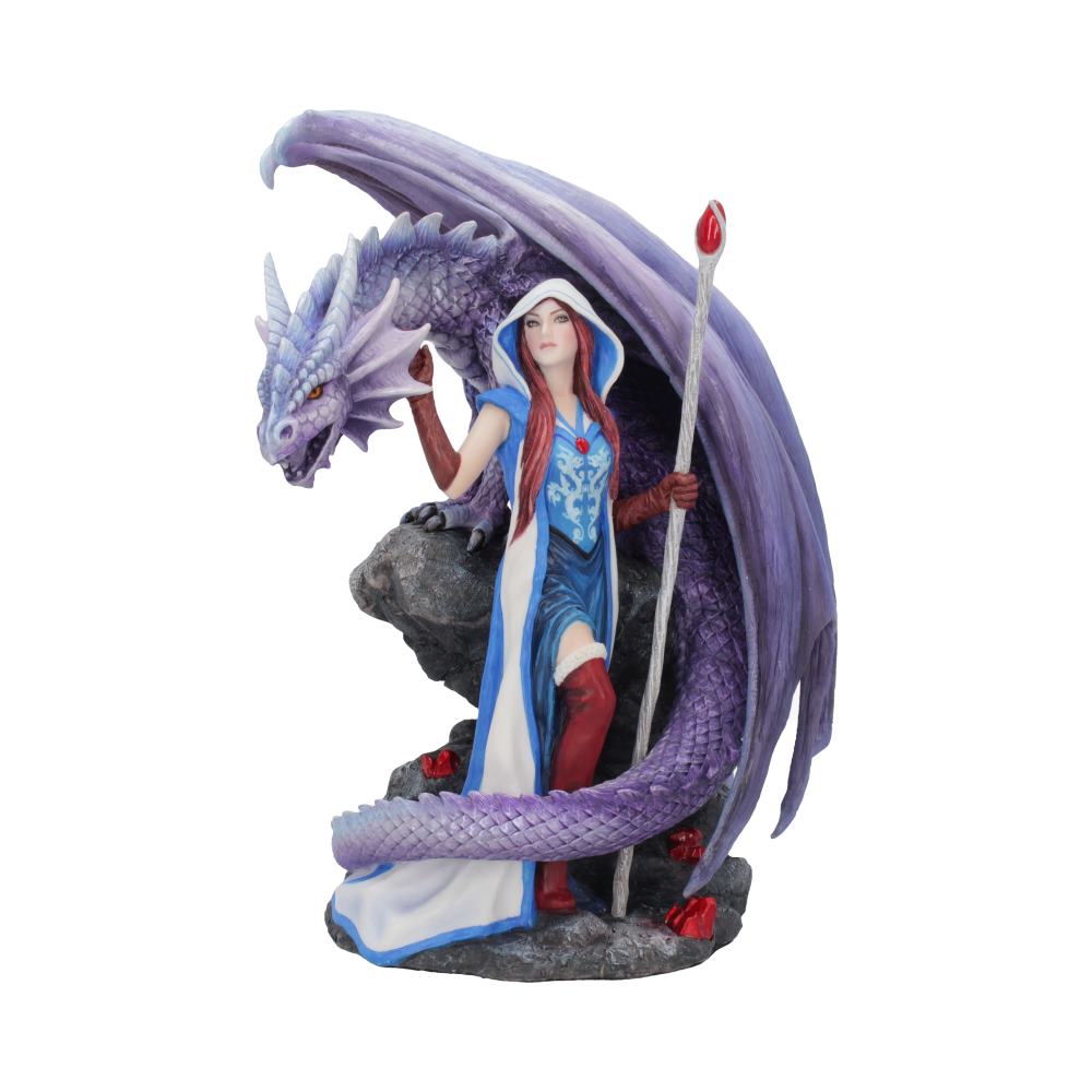 Dragon Mage by Anne Stokes 24cm Dragon Figurine: 2 - Figurines Medium (15-29cm) By Anne Stokes