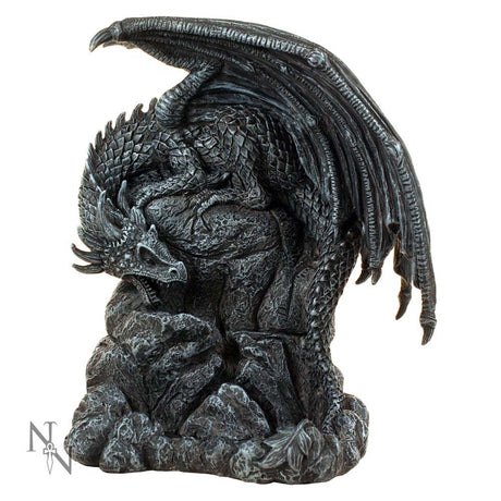 Dragon Pool Backflow Incense Burner 19cm: 3 Incense Holders By NN Designs