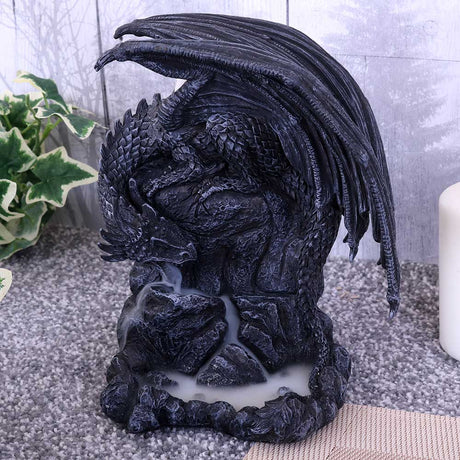 Dragon Pool Backflow Incense Burner 19cm: 1 Incense Holders By NN Designs