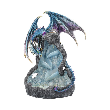 Dragons Intrigue Metallic Dragon Backflow Incense Burner: 2 - Incense Holders By Gift Moments