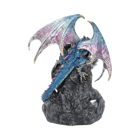 Dragons Intrigue Metallic Dragon Backflow Incense Burner: 4 - Incense Holders By Gift Moments