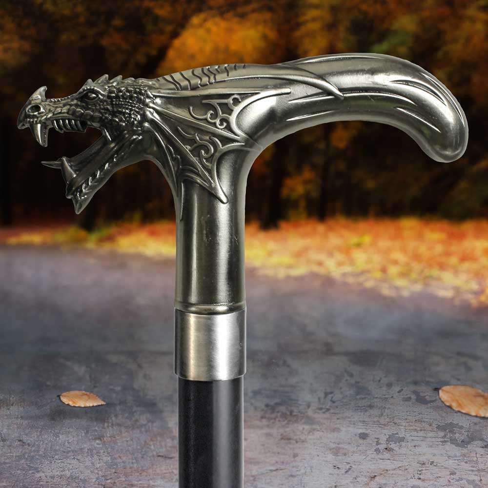 Dragon’s Roar Swaggering Cane 89cm: 1 - Swaggering Canes By Gift Moments