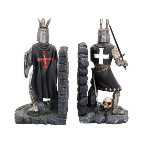 The Duel Bookends Historical Crusader Ornament Figurines: 5 Bookends By Gift Moments