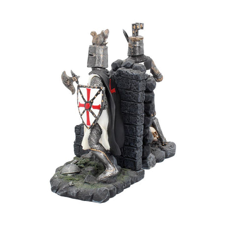 The Duel Bookends Historical Crusader Ornament Figurines: 4 Bookends By Gift Moments