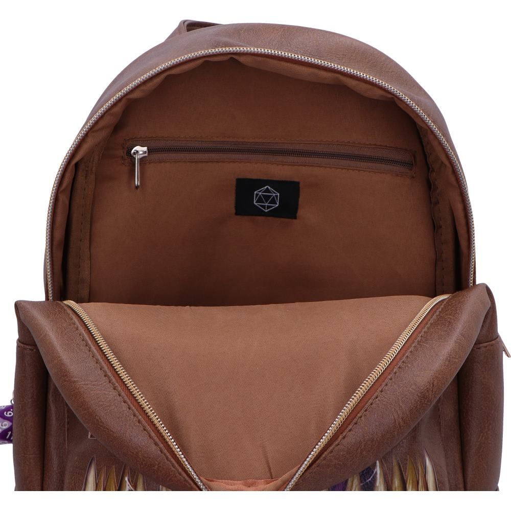 Dungeons & Dragons Mimic Brown Backpack: 7 - Bags By Dungeons & Dragons