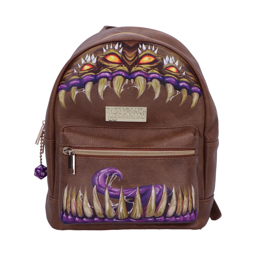 Dungeons & Dragons Mimic Brown Backpack: 2 Bags By Dungeons & Dragons
