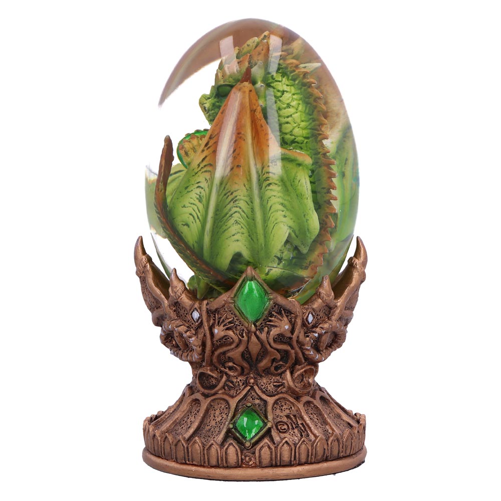 Elemental Dragonlings - Earth Dragon in Clear Egg: 4 - Figures & Collectables By NN Designs