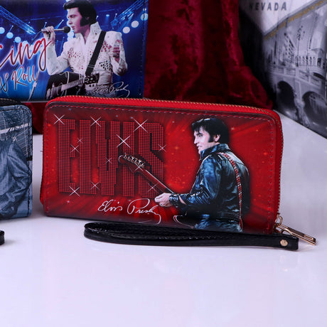 Elvis 68 Performance Red Womens Purse: 1 - Purses By Elvis Presley