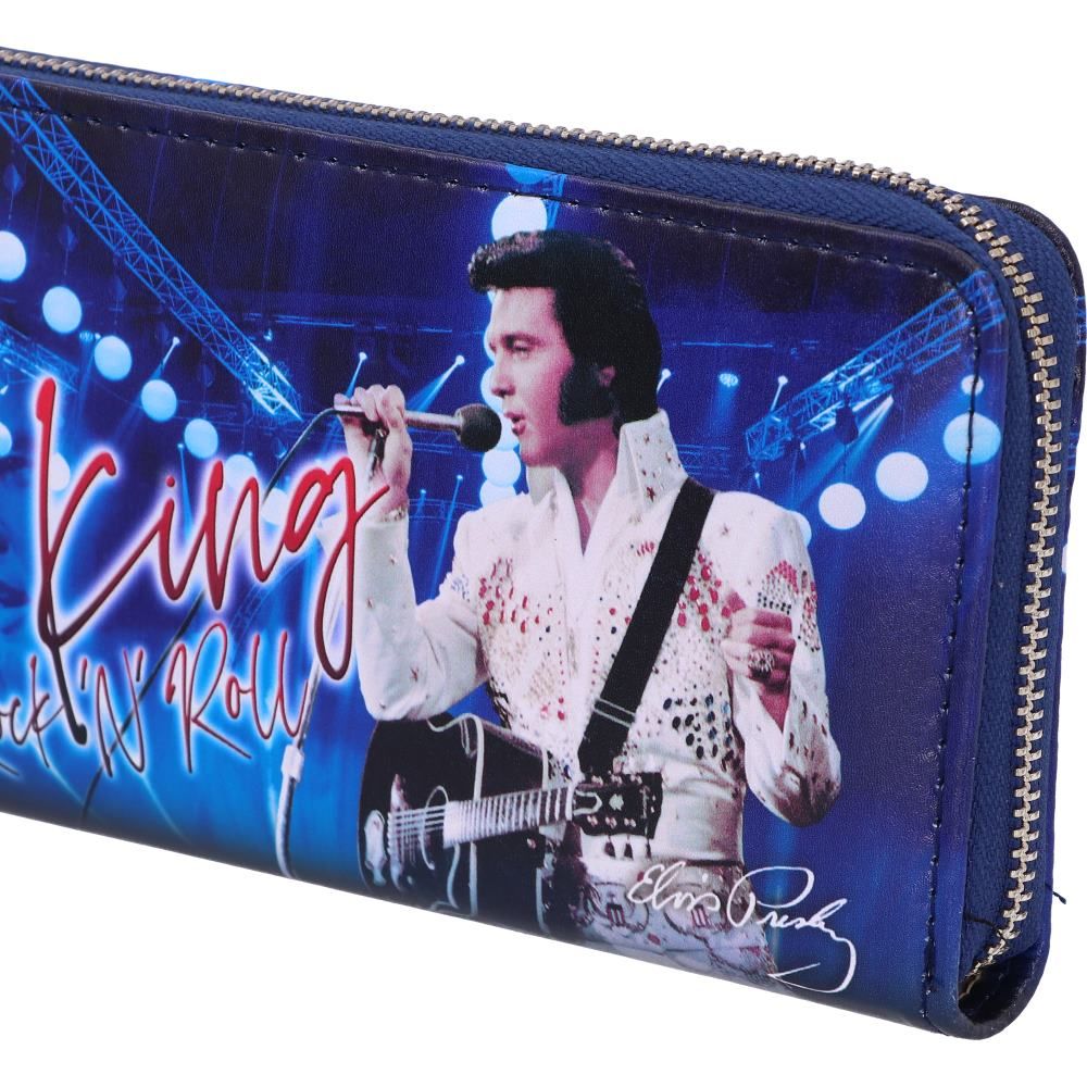Elvis The King of Rock and Roll Blue Womens Purse: 7 - Purses By Elvis Presley