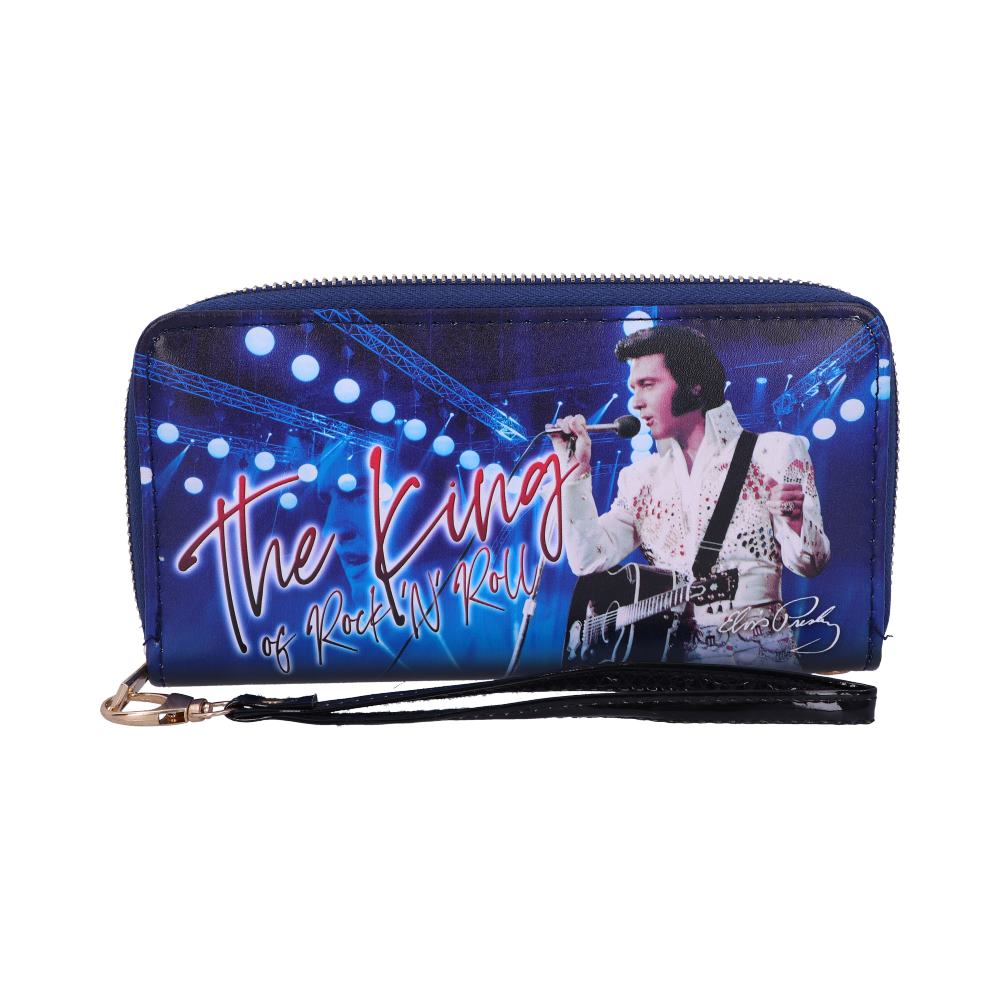 Elvis The King of Rock and Roll Blue Womens Purse: 2 - Purses By Elvis Presley