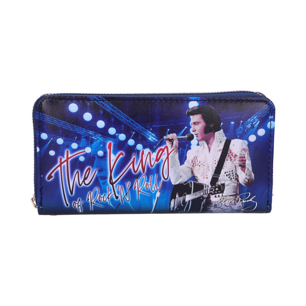 Elvis The King of Rock and Roll Blue Womens Purse: 4 - Purses By Elvis Presley